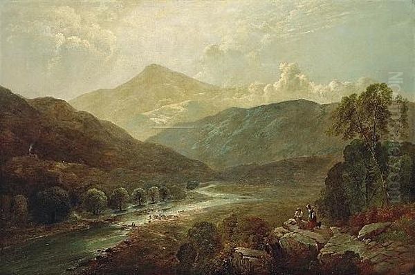 An Extensive Landscape With Cattle And Figures - view 1
