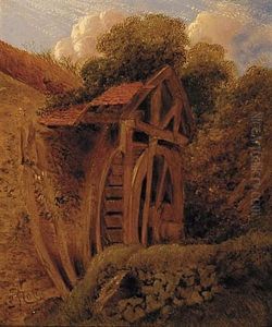 The Water Mill by George Vicat Cole