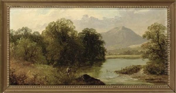 Fishing On A River Bend (+ 3 Others; 4 Works) - view 1