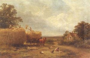 The Harvest by George Vicat Cole