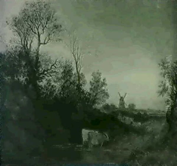 Cattle On A Country Road - view 1