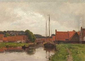 Canal Scene Canal Scene