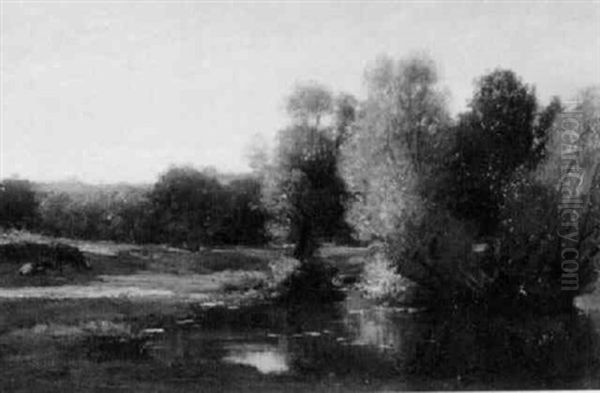 River Landscape, Summer - view 1
