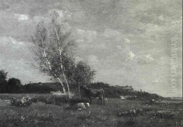 Cows In A Landscape - view 1