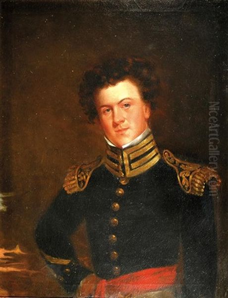 Portrait Of An Officer In Full Dress - view 1