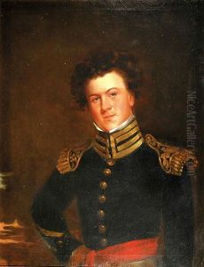 Portrait Of An Officer In Full Dress