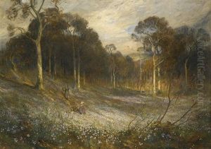 Woodlands Gay With Lady Smocks by Reginald Rex Vicat Cole