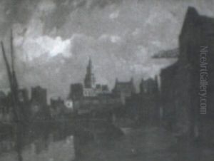 Street Scene by Reginald Rex Vicat Cole