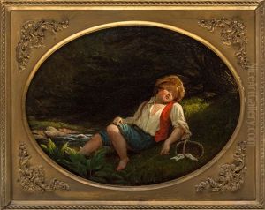 Resting Boy by Thomas Cole