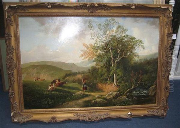 Cattle In A Landscape - view 1