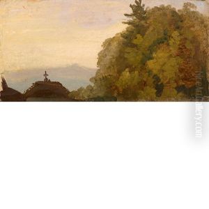 Cross On A Hilltop by Thomas Cole