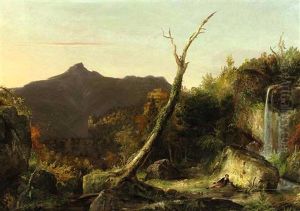 Autumn Landscape (view Of Mount Chocorua) by Thomas Cole