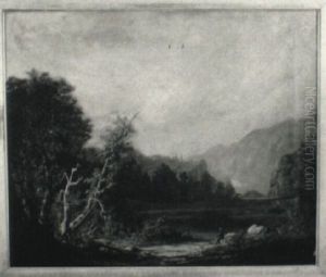 Hudson River Landscape by Thomas Cole