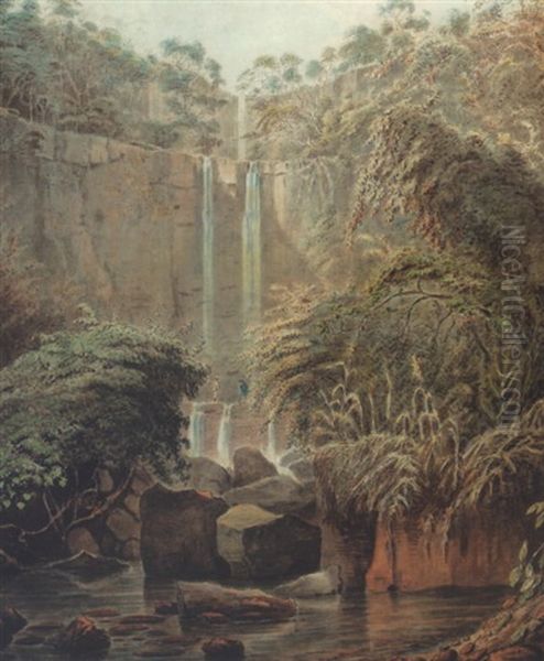 The Falls Of Motjarna, Near Sakrigali - view 1