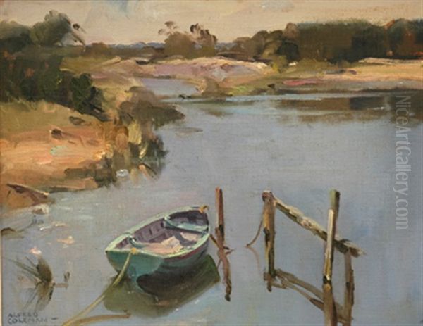 Moored Dinghy - view 1