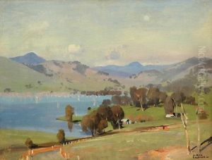 Farm By The Lake by Alfred George Coleman