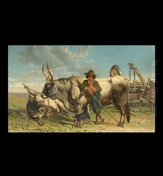 Resting The Oxen - view 1