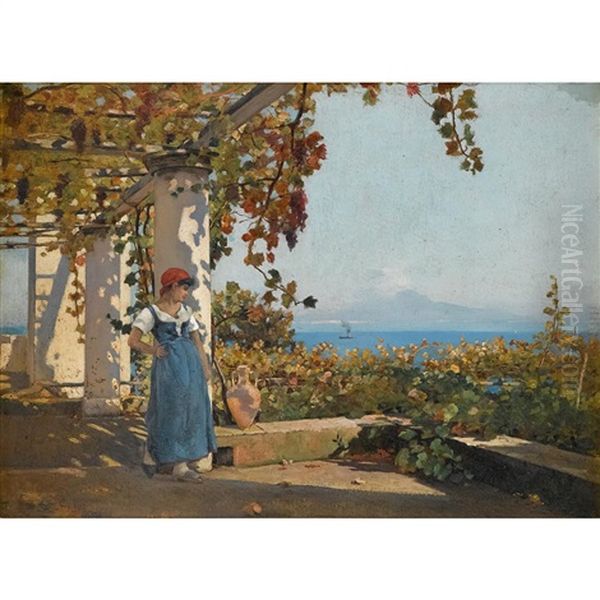 Terrace Off Villa Haan, Isola Capri - view 1