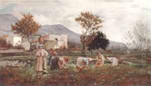 Women Harvesting by Charles Caryl Coleman