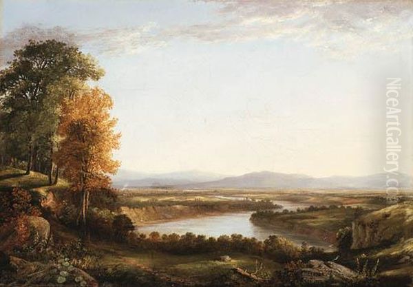 Valley Landscape In Connecticut - view 1
