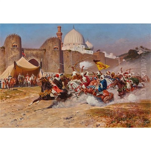 Bedouin Cavalry - view 1
