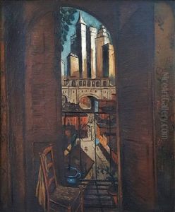 Brooklyn Bridge by Glenn O. Coleman