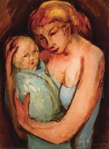 Mother And Child by William Coleman