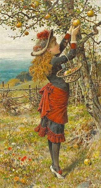 Picking Apples - view 1