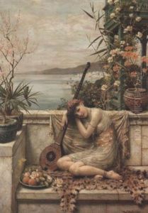 A Fair Musician by William Stephen Coleman