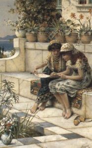Reading The Letter by William Stephen Coleman