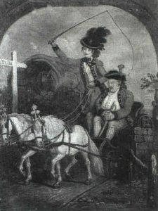 An Officer Of The Light Infantry By His Lady To Coxheath by John Colet