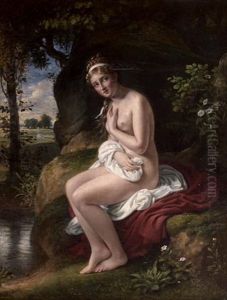 Le Bain De Venus by Alexandre Marie Colin