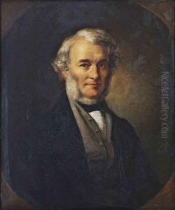 Portrait Of Richard Cobden, M.p. In A Black Coat And A Gray Waistcoat