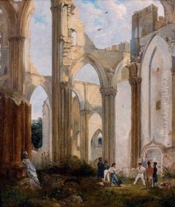 Duel Dans Les Ruines De L'abbaye De Saint Omer