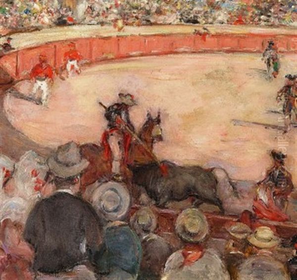 Stierkampf In Der Arena Von Bilbao (bullfight In The Arena In Bilbao) - view 1