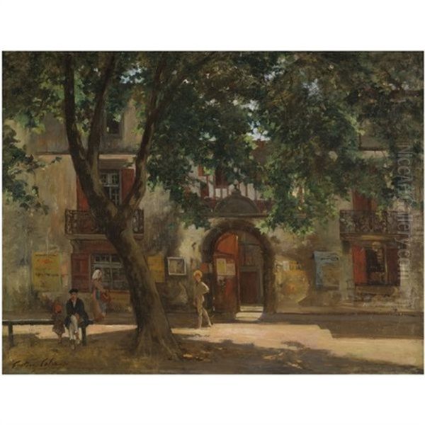 Afternoon In A French Village - view 1