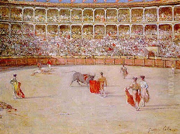 Scene De Tauromachie - view 1