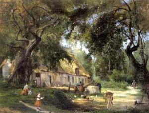 Les Pommiers De La Ferme Loisel by Paul-Alfred Colin