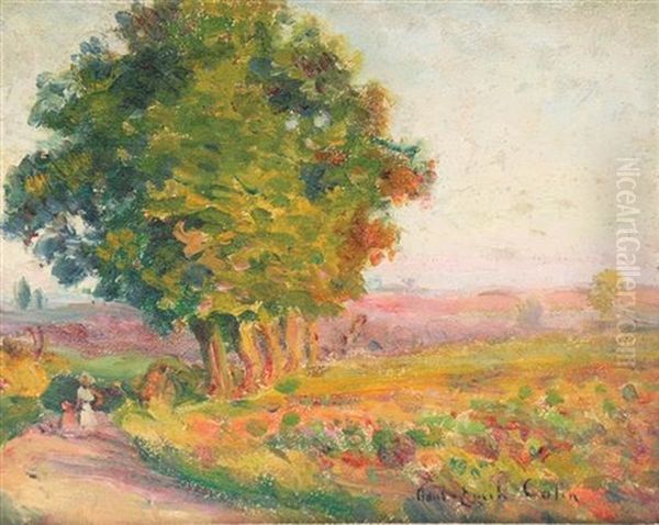 Trees In A Landscape - view 1