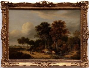 Landscape With Herder And Cattle