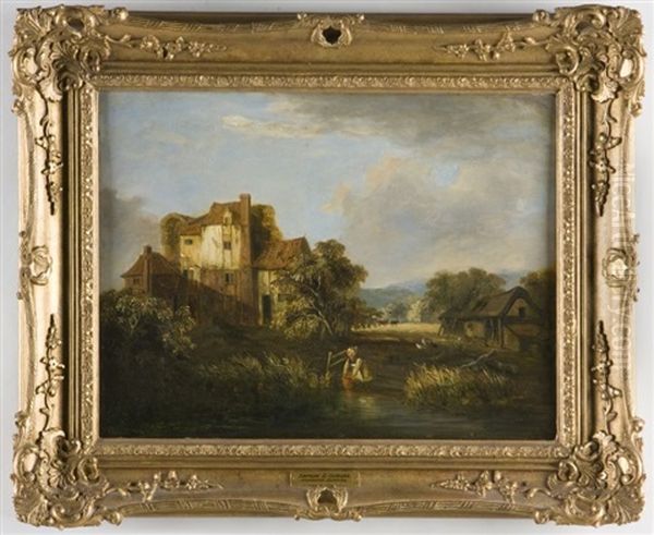 Ruins With Woman - view 1