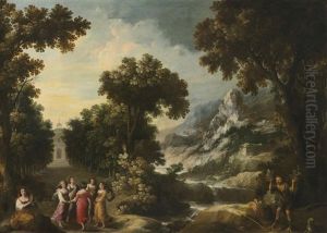 Nymphs Turning The Apulian Shepherd Into An Olive Tree