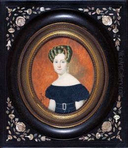 Mme. Antoine Alcide Delpeuch, Nee Marie Louise Chloe Grandchamps (1807-1886)