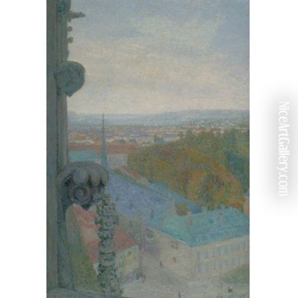 Nancy, Vue De La Cathedrale, Saint Eprve-automne - view 1