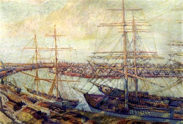 Nantes Le Port Le Soir - view 1