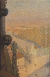 Gargouille, Vue De La Cathedrale De Toul