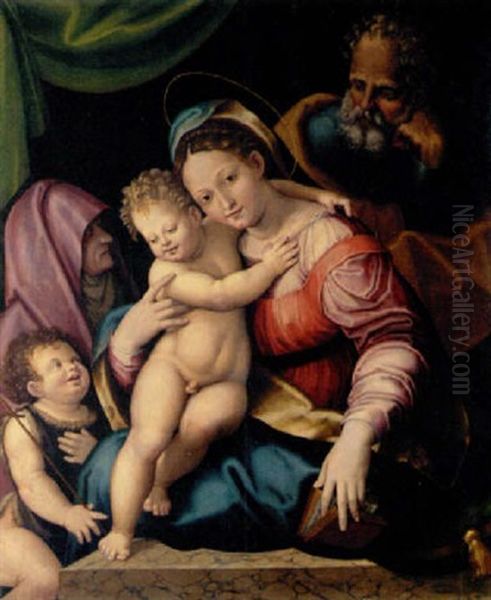 The Holy Family With Saint Elizabeth And The Infant Saint John The Baptist - view 1