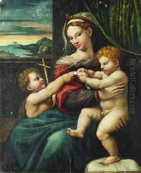 The Madonna And Child With The Infant Saint John The Baptist - view 1