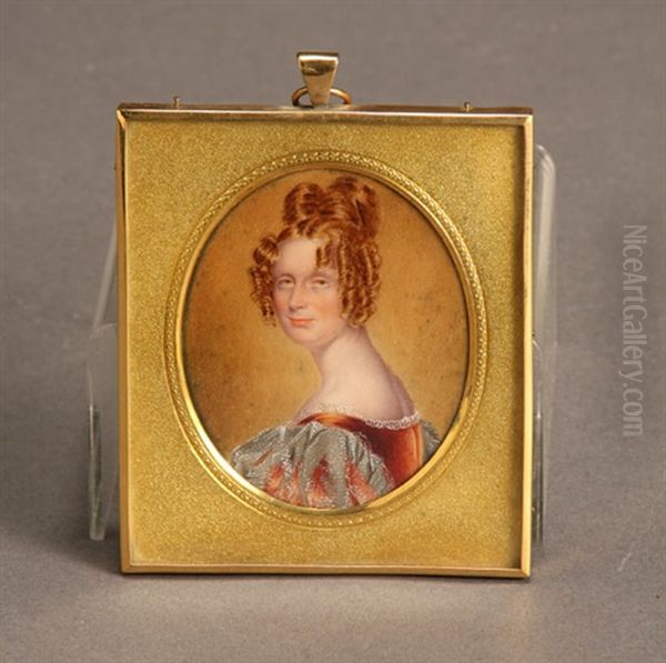 Miniature Portrait Of A Lady - view 1