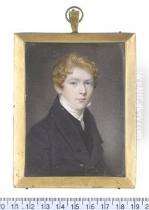 Portrait Miniatures Of John Abraham Francis Hawkins (1804-1879) And His Sister, Henrietta Alicia Aldersey... (pair)